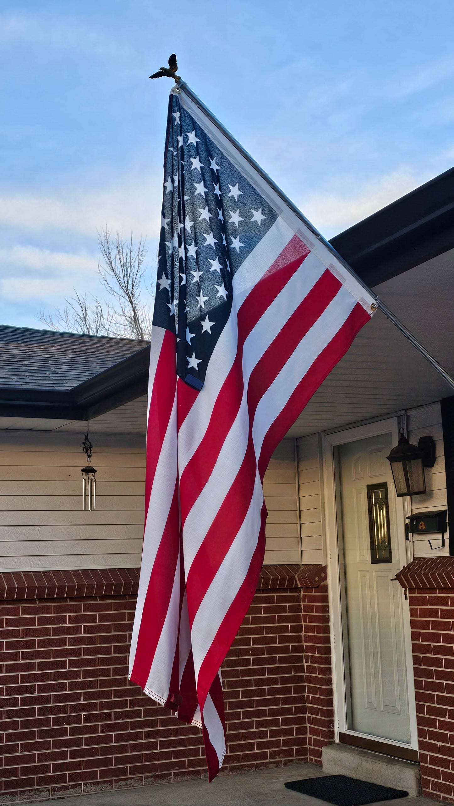 U. S. Star Spangle Banner Flag System - Printed.