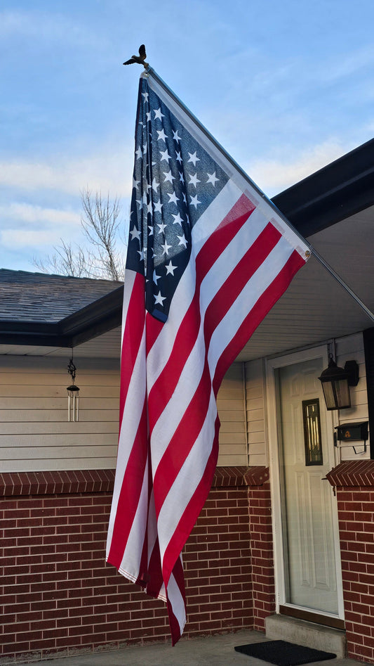 U. S. Star Spangle Banner Flag System - Printed.