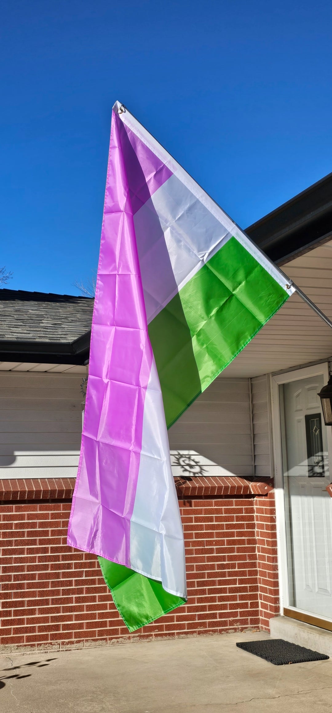 Genderqueer(nonbinary)Gay Pride Flag System - 2011.