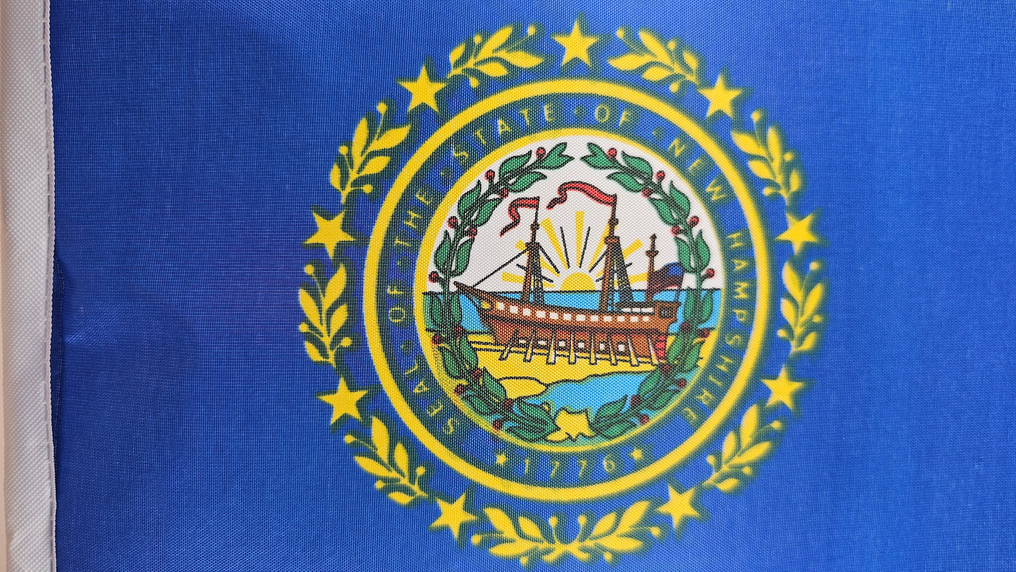 New Hampshire State Flag System.